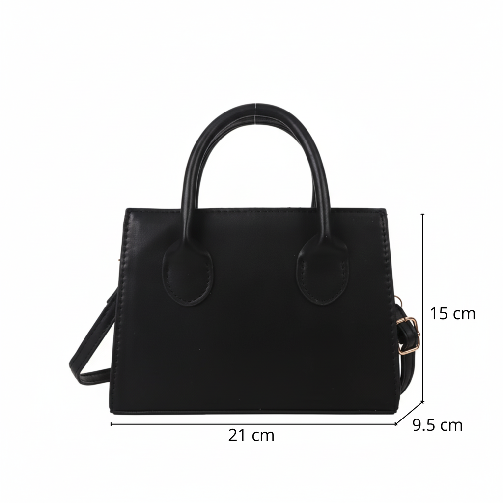 Sac bandoulière femme en Similicuir compact - Lenora