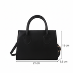 Sac bandoulière femme en Similicuir compact - Lenora