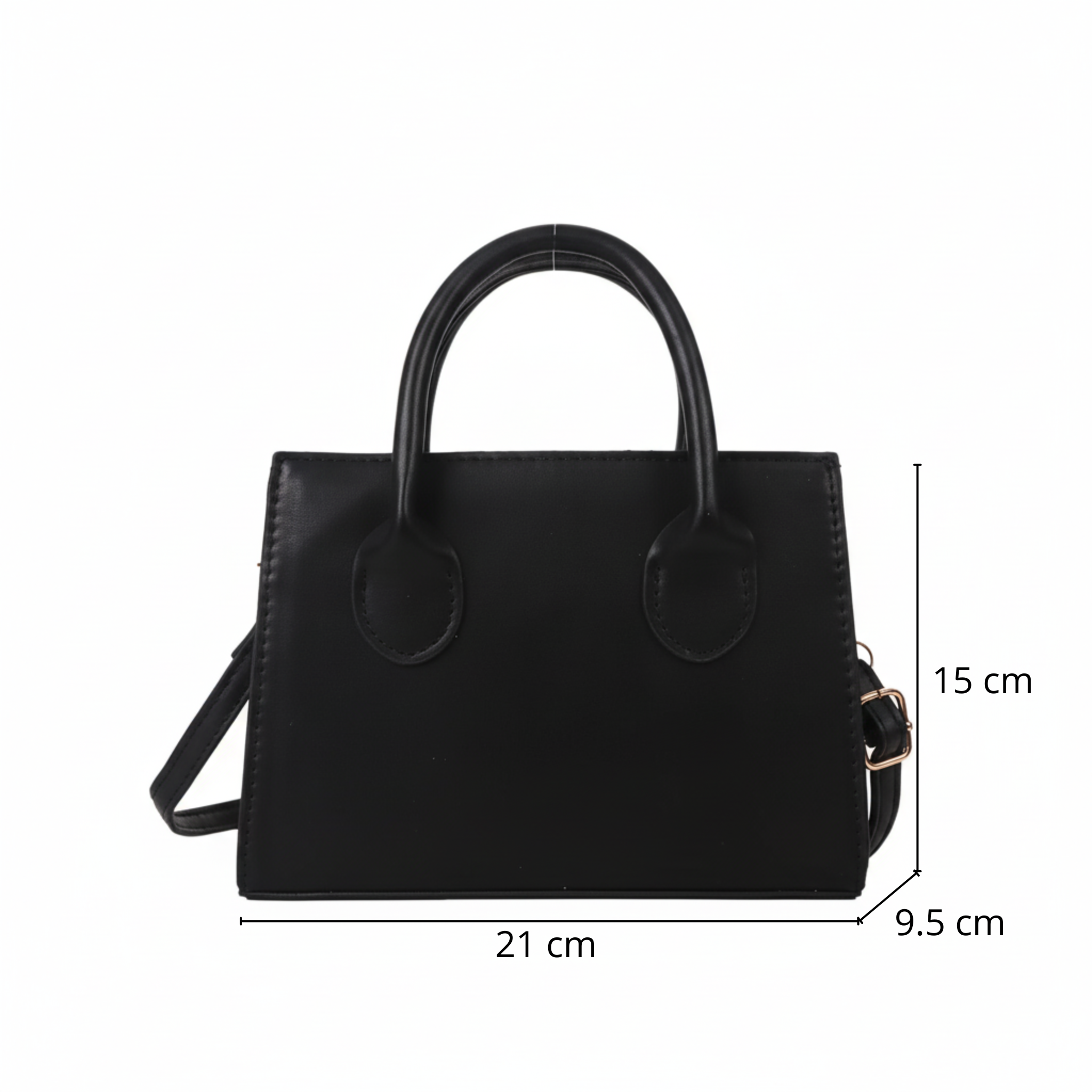 Sac bandoulière femme en Similicuir compact - Lenora