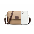 Sac bandoulière femme en similicuir petit design élégant - Syn