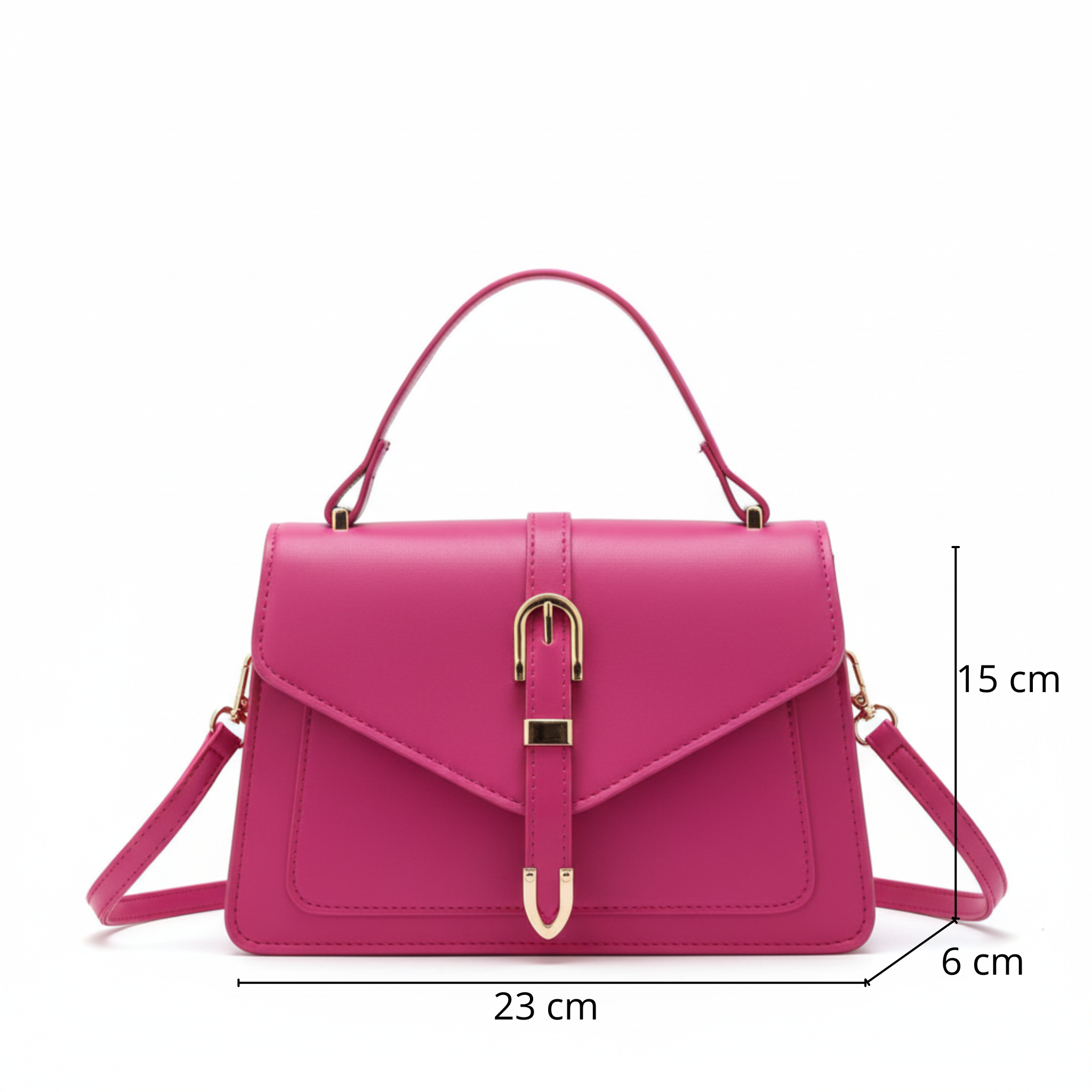 Sac bandoulière femme carré  élégant - Stella