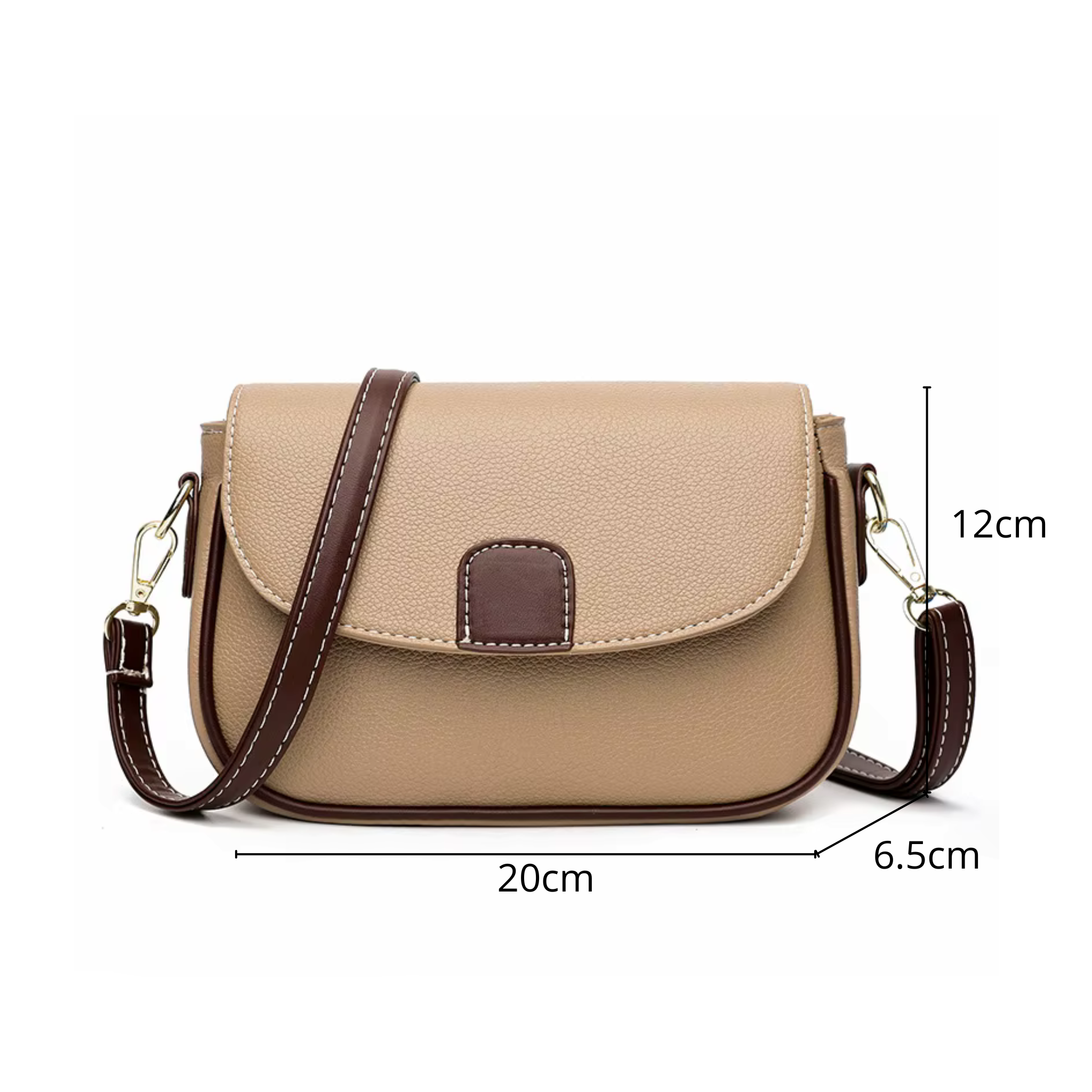 Sac bandoulière femme en similicuir petit design élégant - Syn
