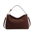 Sac bandoulière femme en daim Style chic - VELORA