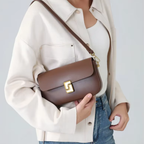 Sac Bandoulière Femme en similicuir à Fermoir Métallique - Milano