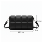 Sac bandoulière en similicuir élégant - Evie