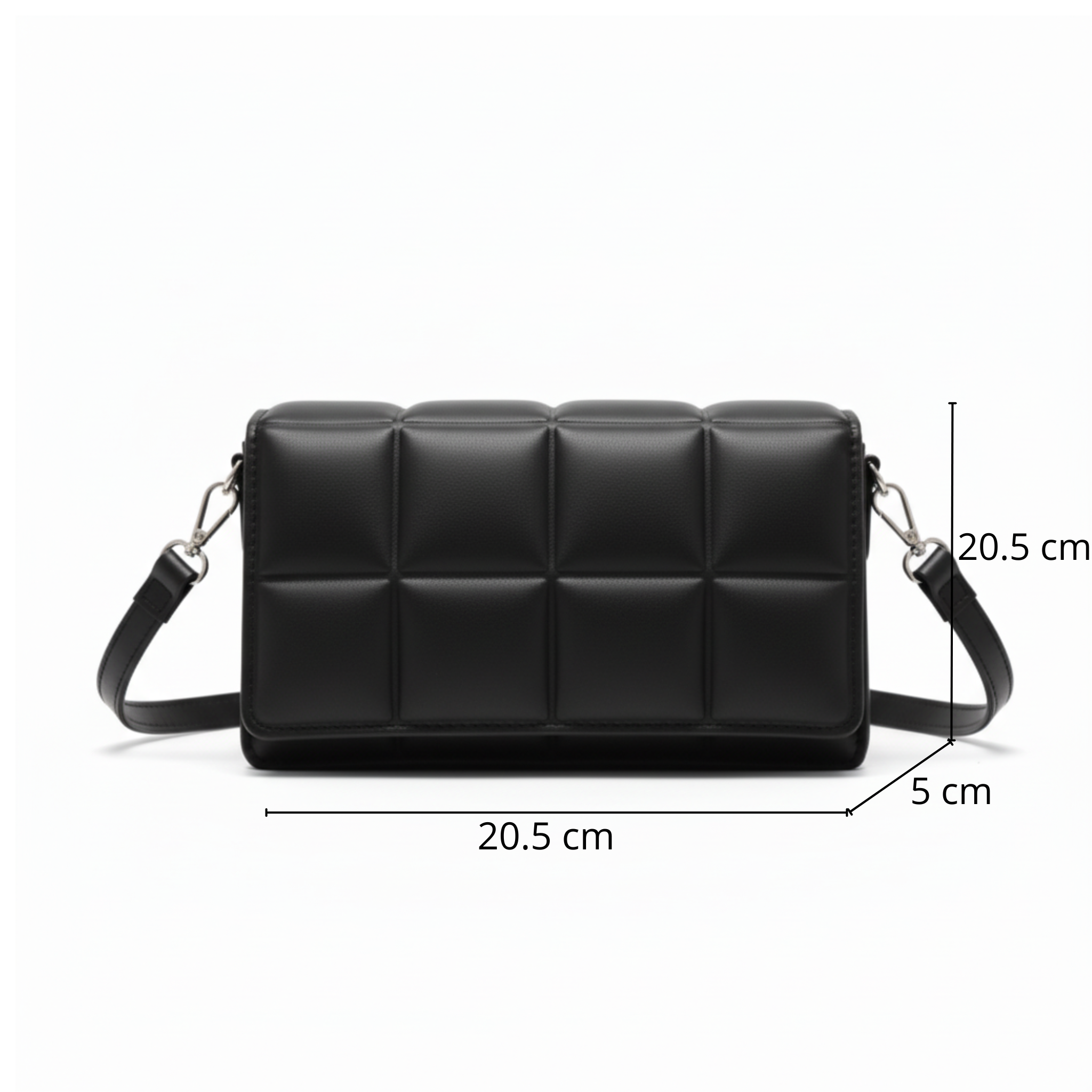 Sac bandoulière en similicuir élégant - Evie