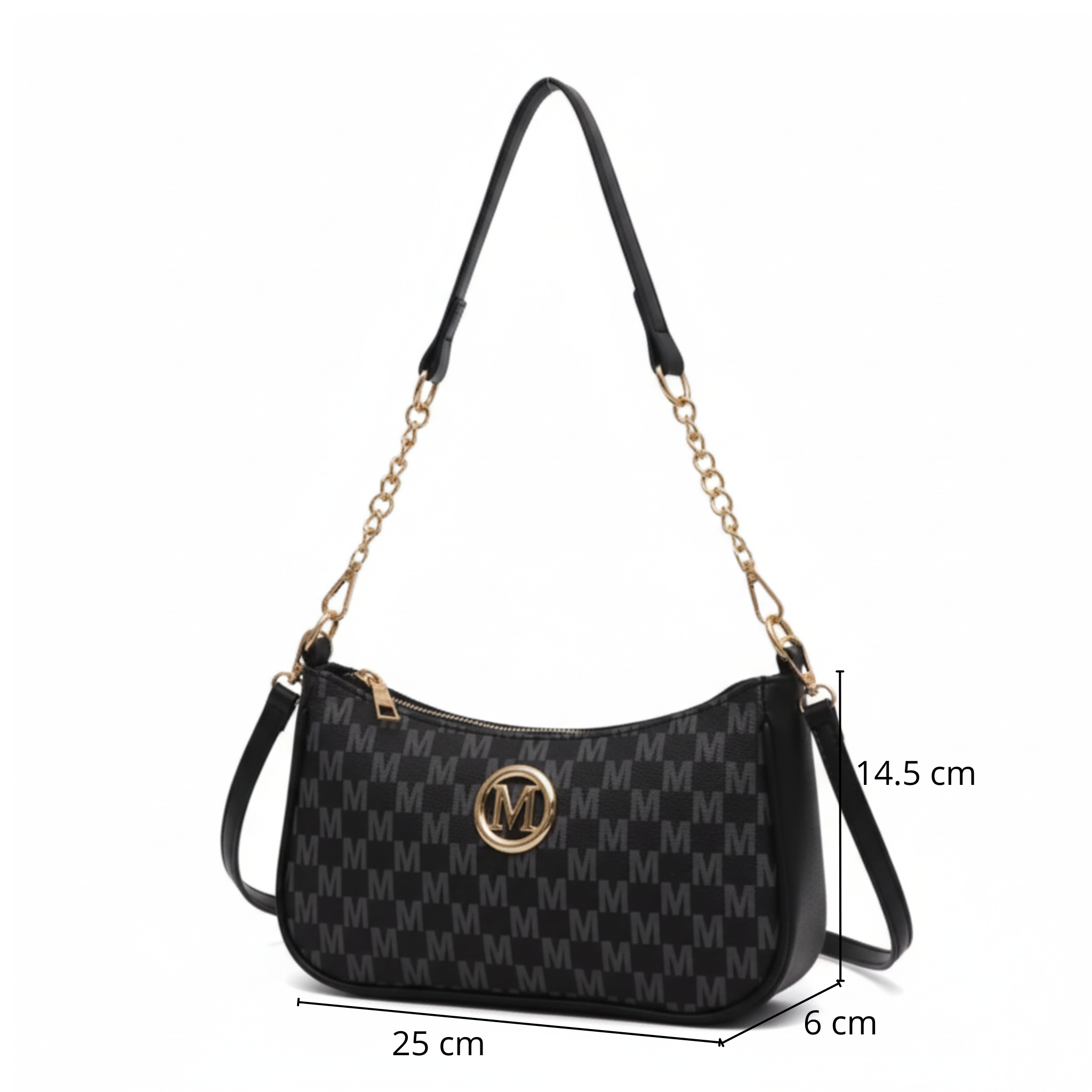 Sac bandoulière à sangle réglable élégant -Kayla