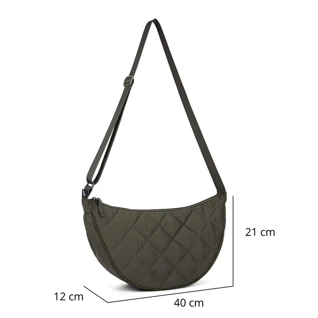 Sac Bandoulière demi Lune femme grande capacité - Sevan