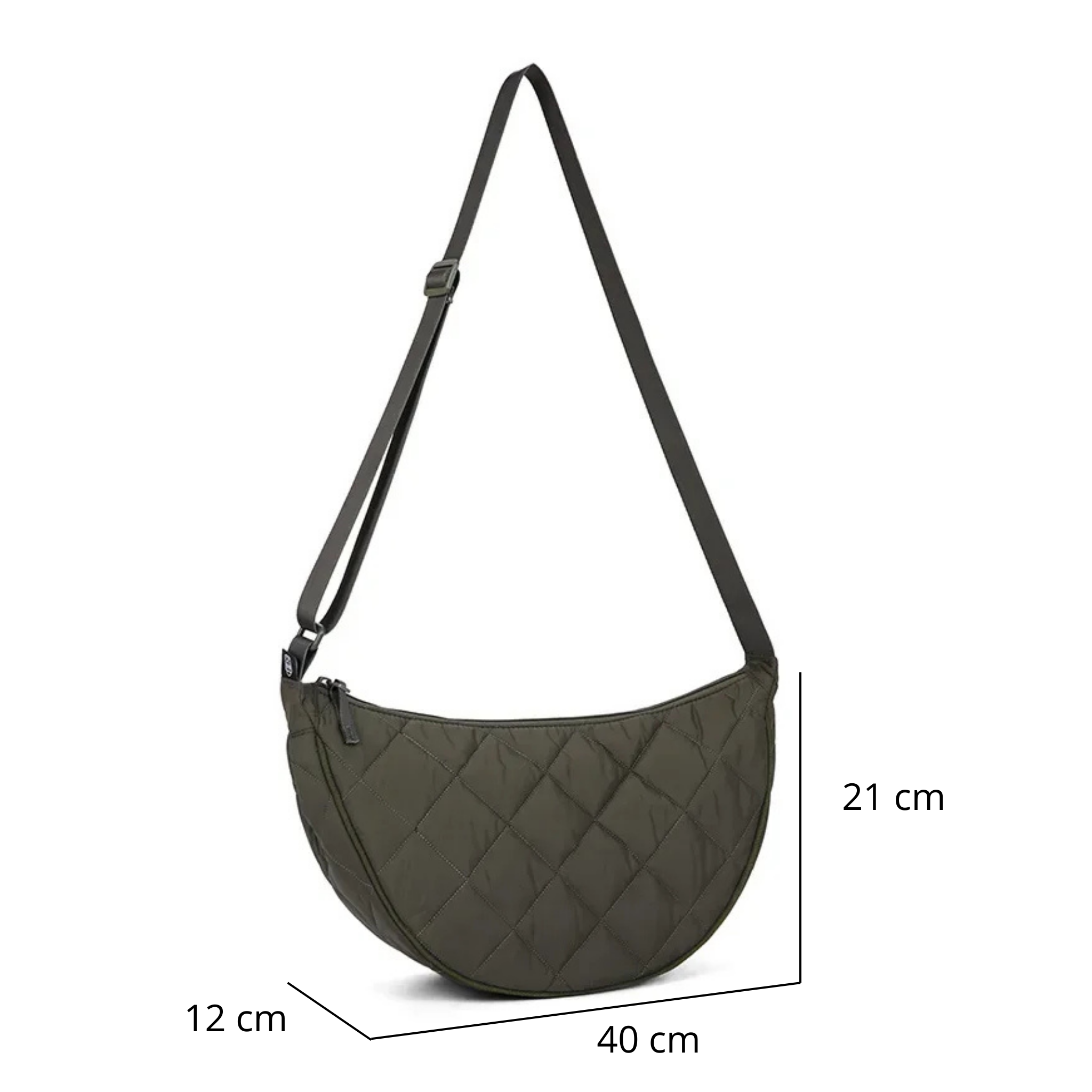 Sac Bandoulière demi Lune femme grande capacité - Sevan