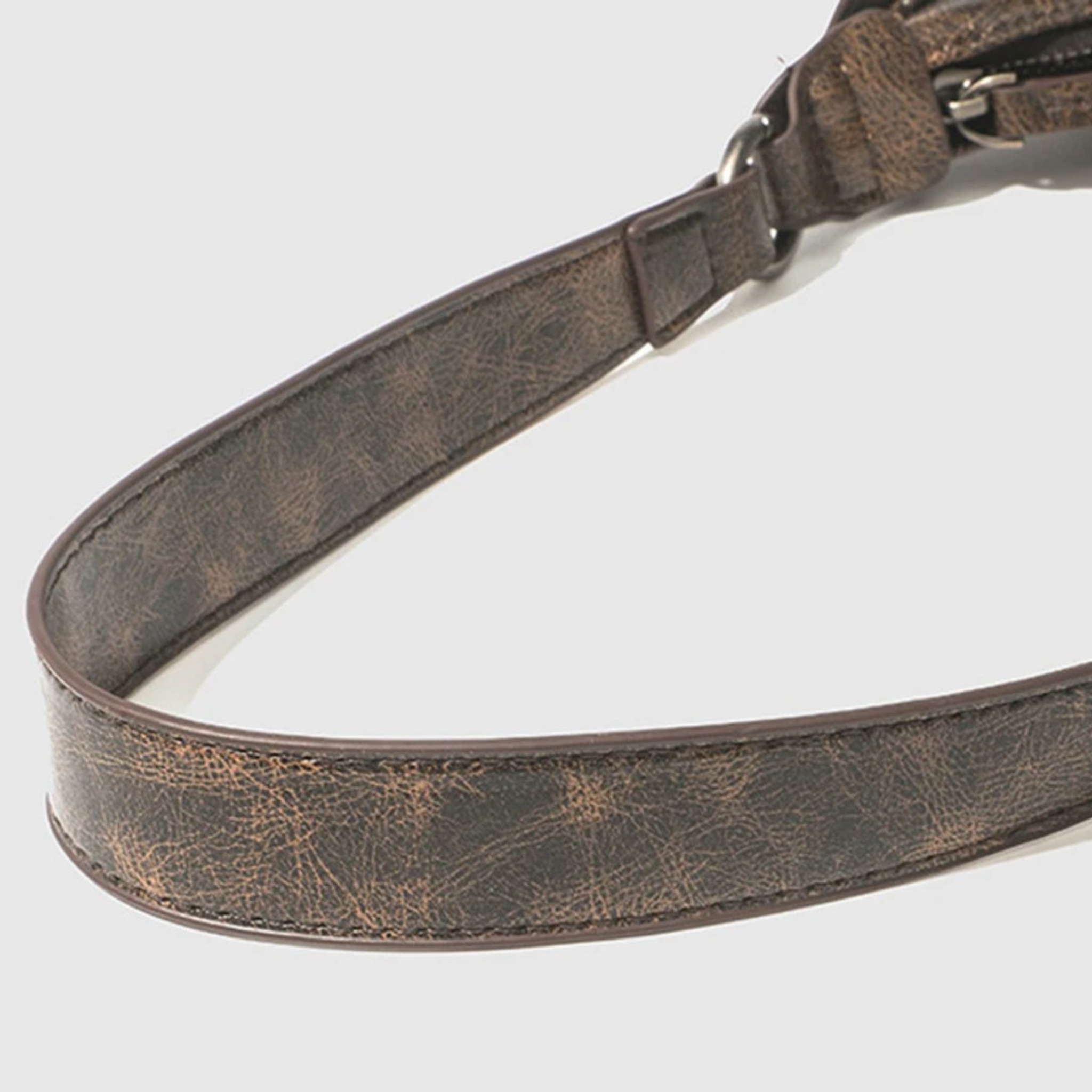 Sac bandoulière femme en similicuir avec sangle réglable - Loris