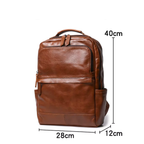 Sac à Dos Cuir Homme Femme Marron Vintage | Théo