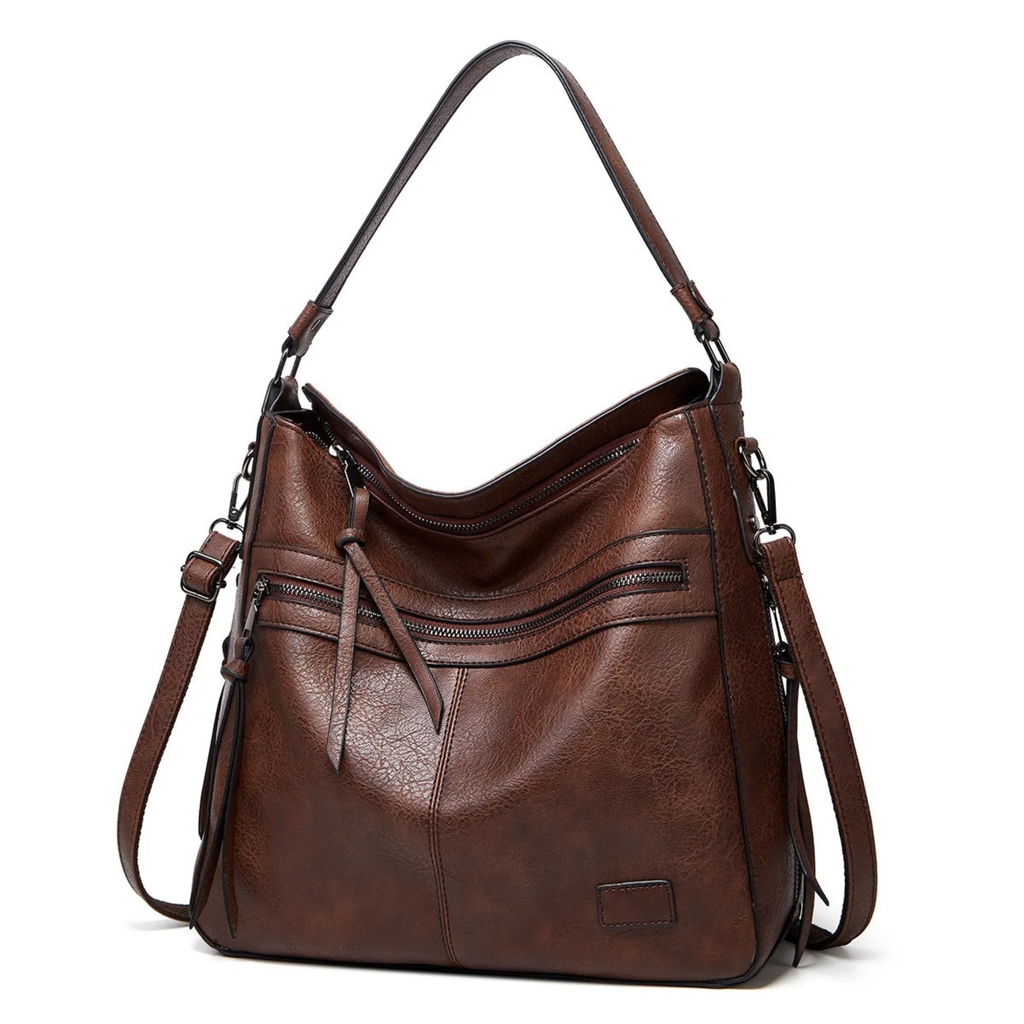 Sac bandoulière femme en similicuir grande capacité - Aria