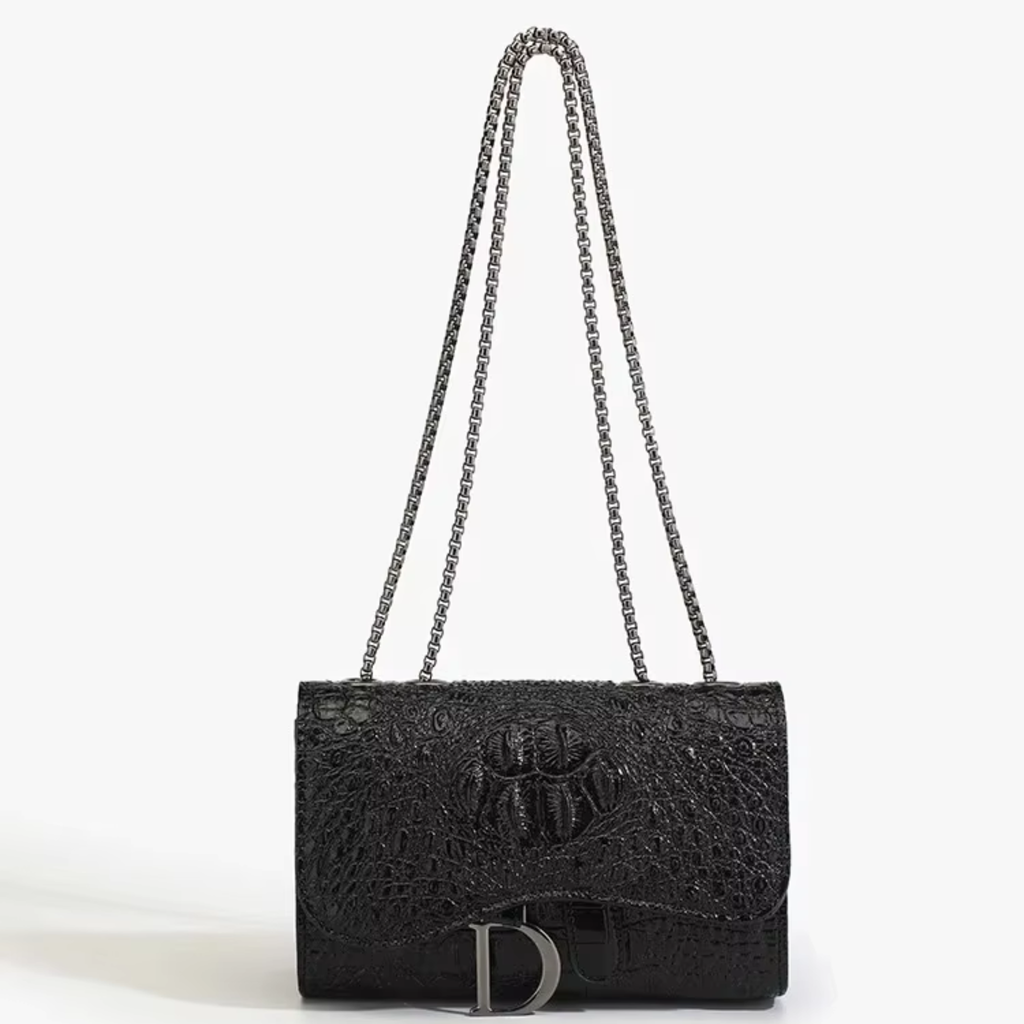 Sac bandoulière femme élégant à chaîne pour soirées et événements - Noctara