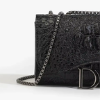 Sac bandoulière femme élégant à chaîne pour soirées et événements - Noctara