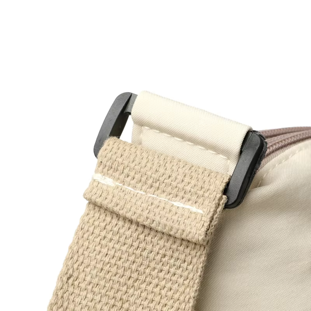 Sac bandoulière femme grande capacité multi-poches en toile - Kavera