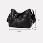 Sac bandoulière femme en similicuir multi-poches grande capacité - Calyra