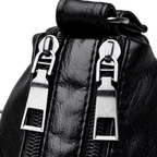 Sac bandoulière femme en similicuir multi-poches grande capacité - Calyra