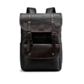 Sac à Dos Homme Cuir Marron Foncé  | Alex