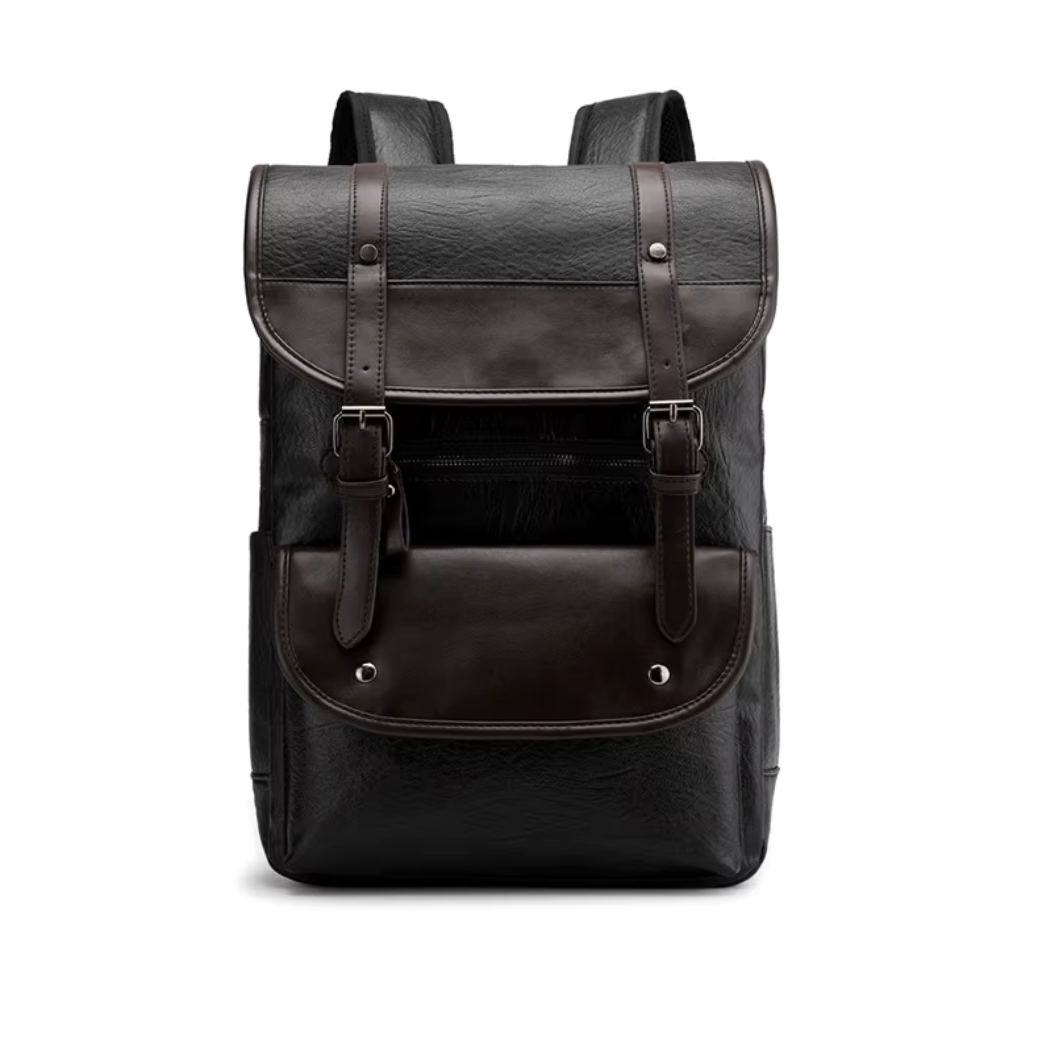 Sac à Dos Homme Cuir Marron Foncé  | Alex