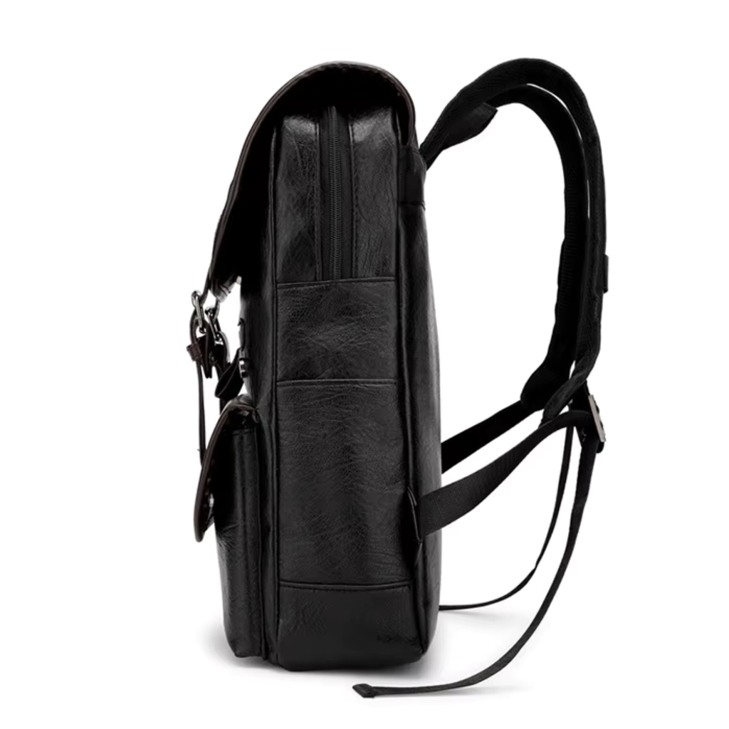 Sac à Dos Homme Cuir Marron Foncé  | Alex