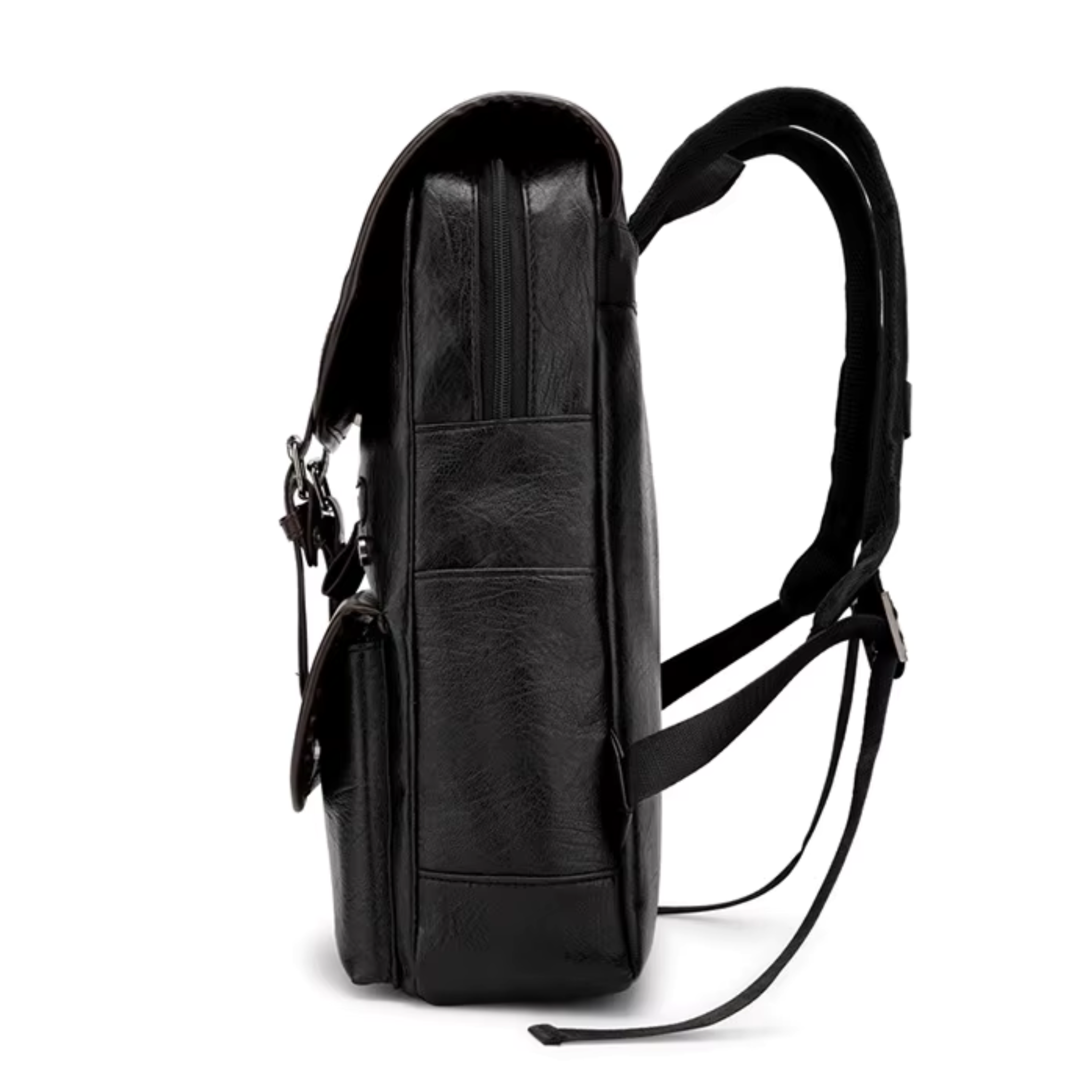 Sac à Dos Homme Cuir Marron Foncé  | Alex