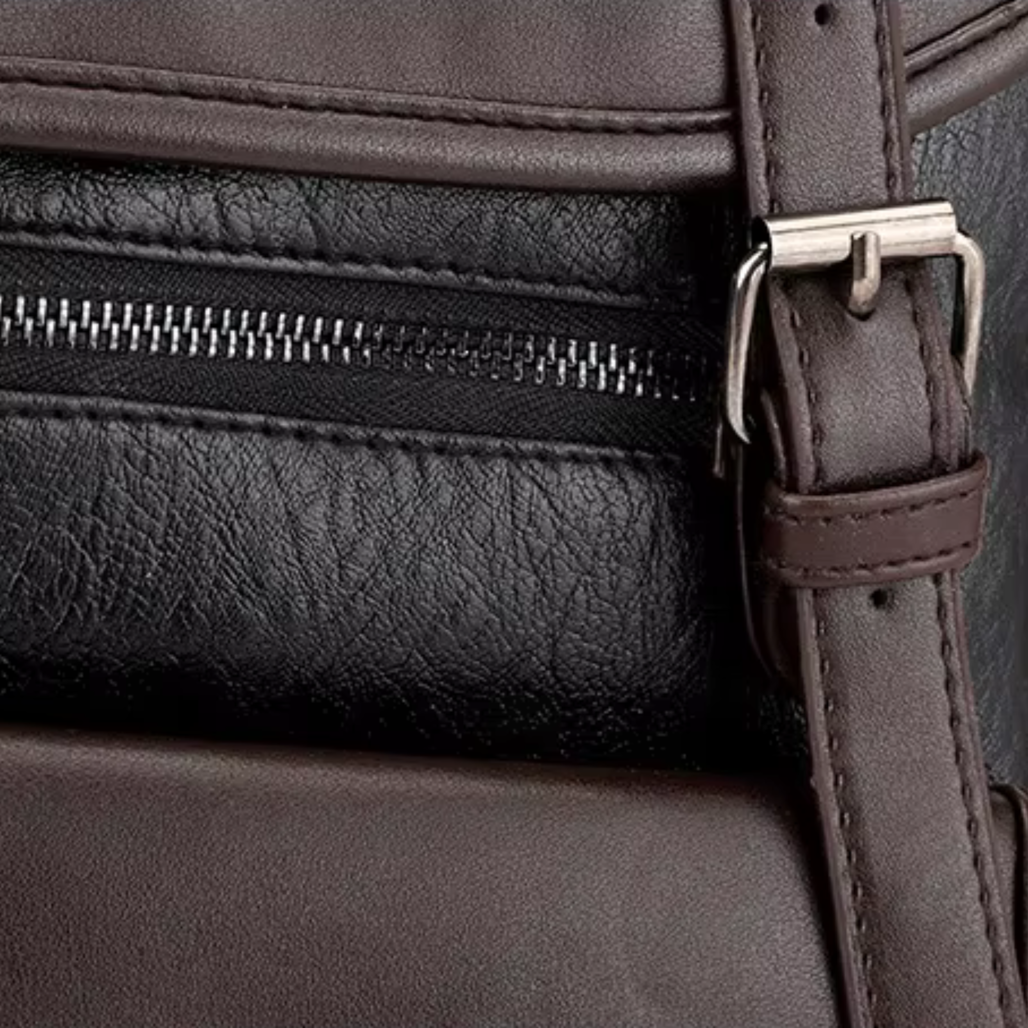 Sac à Dos Homme Cuir Marron Foncé  | Alex