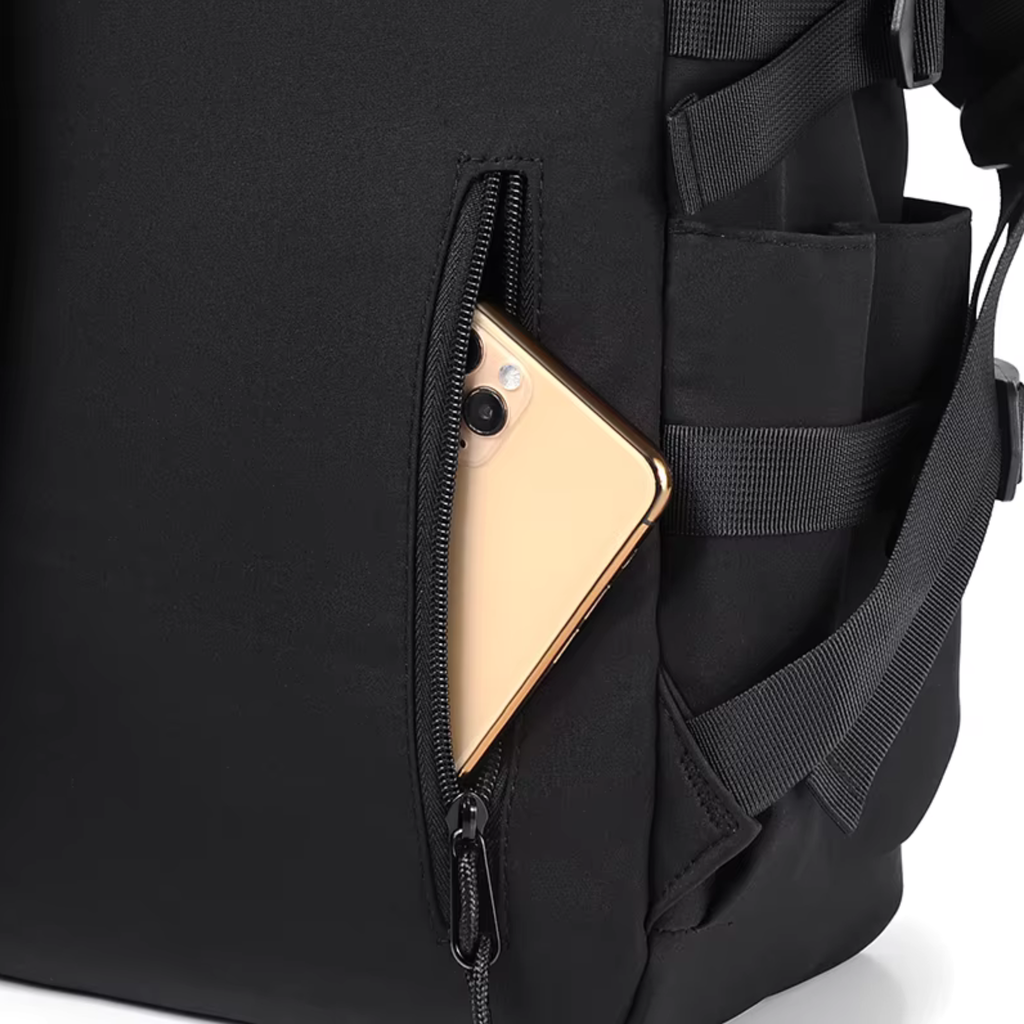 Sac à Dos Unisexe Ordinateur 15" Noir | Léo