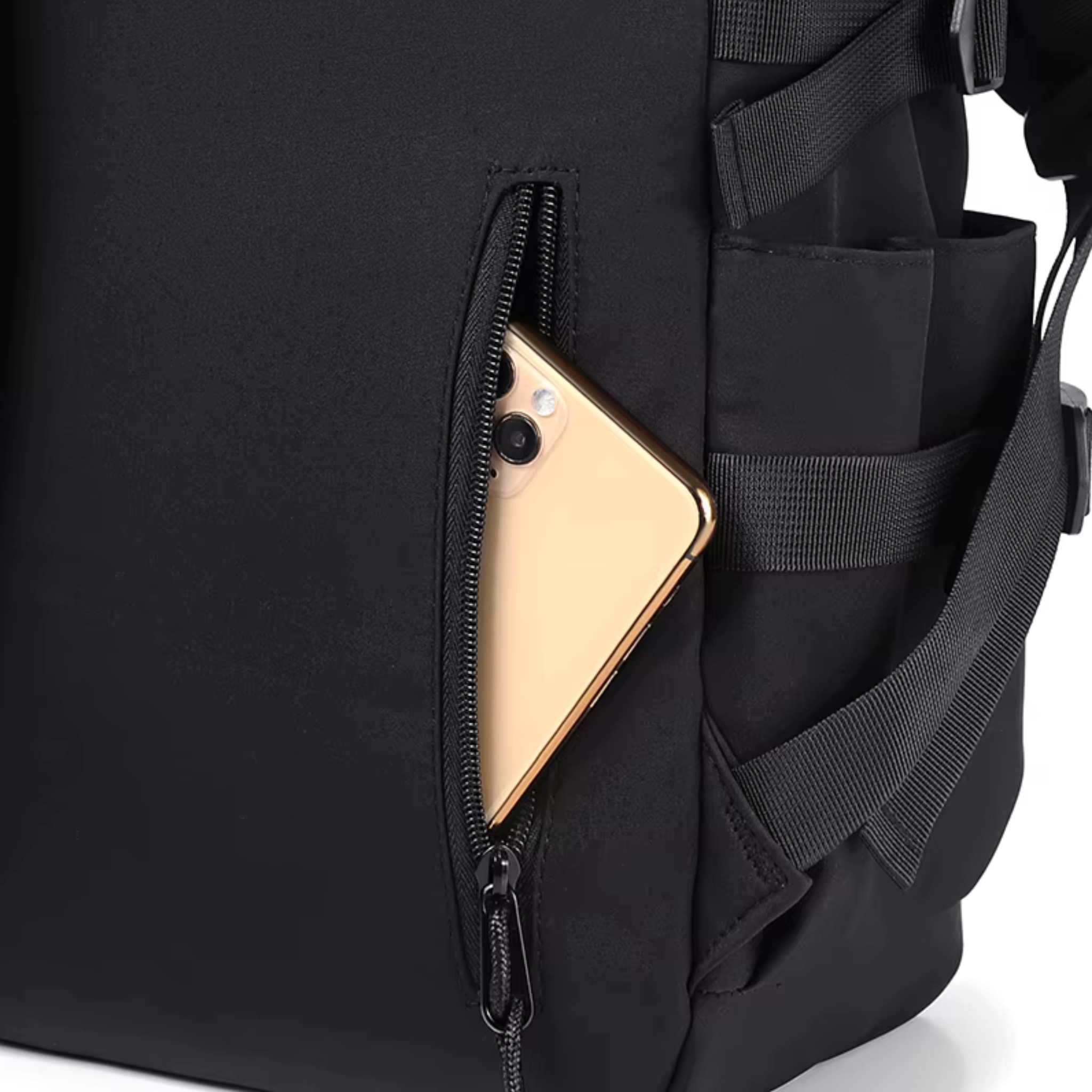 Sac à Dos Unisexe Ordinateur 15" Noir | Léo