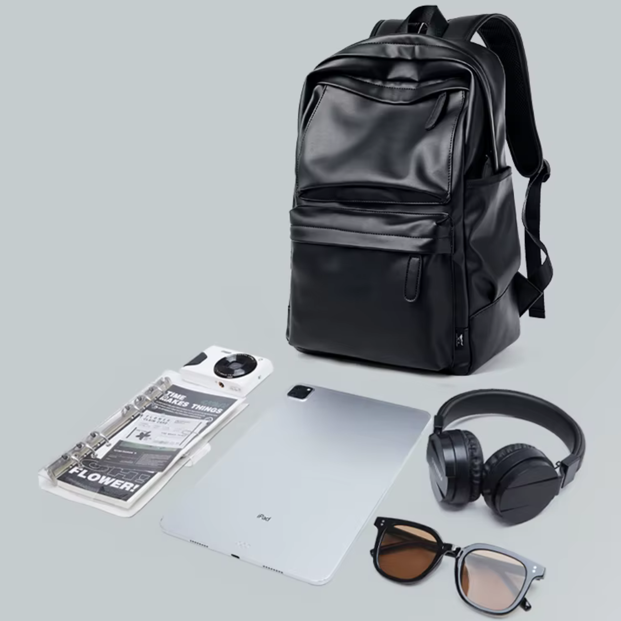 Sac à Dos Voyage Homme Noir | Maxime