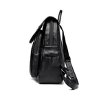 Sac à Dos en Cuir Pour Femme Noir | Camille