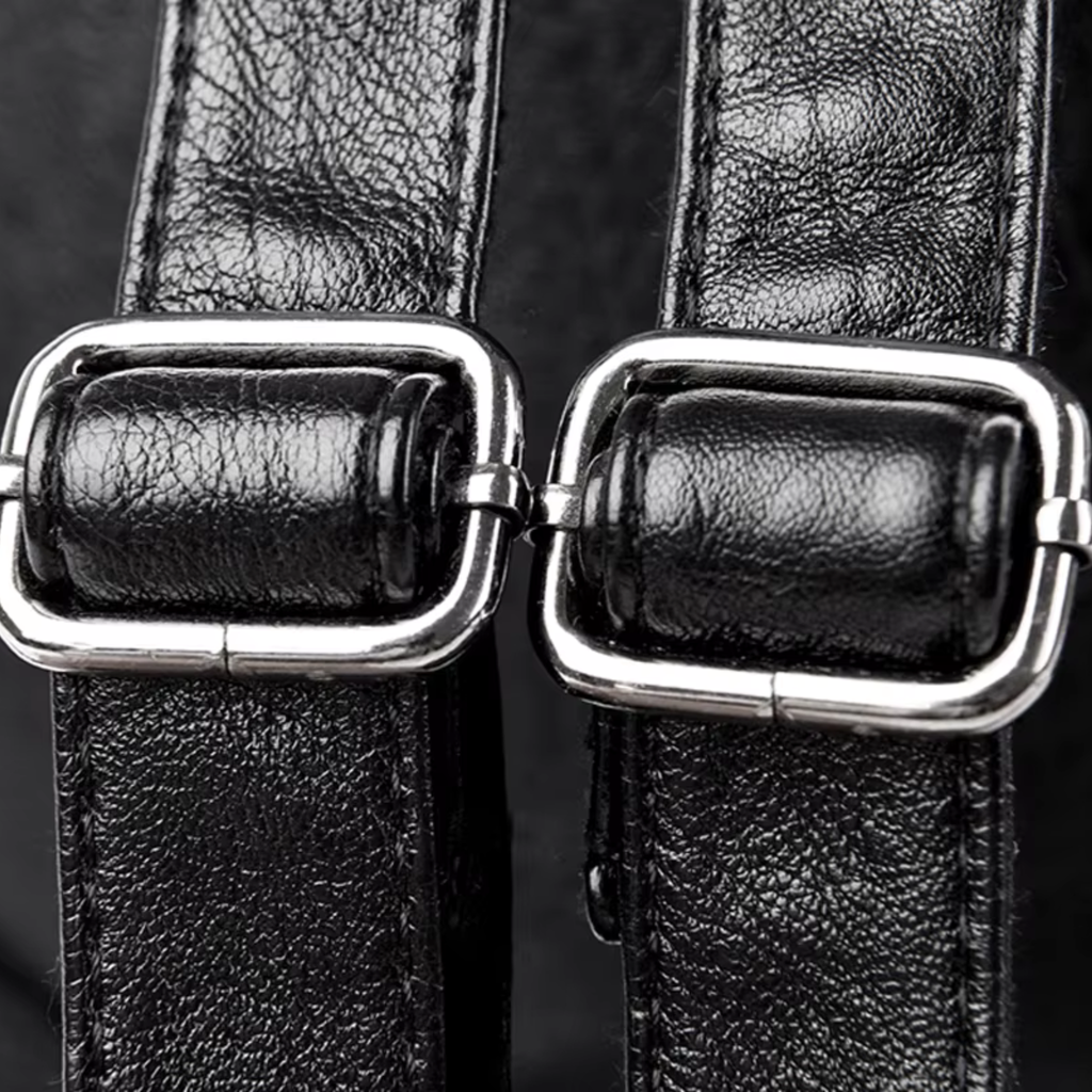 Sac à Dos en Cuir Pour Femme Noir | Camille