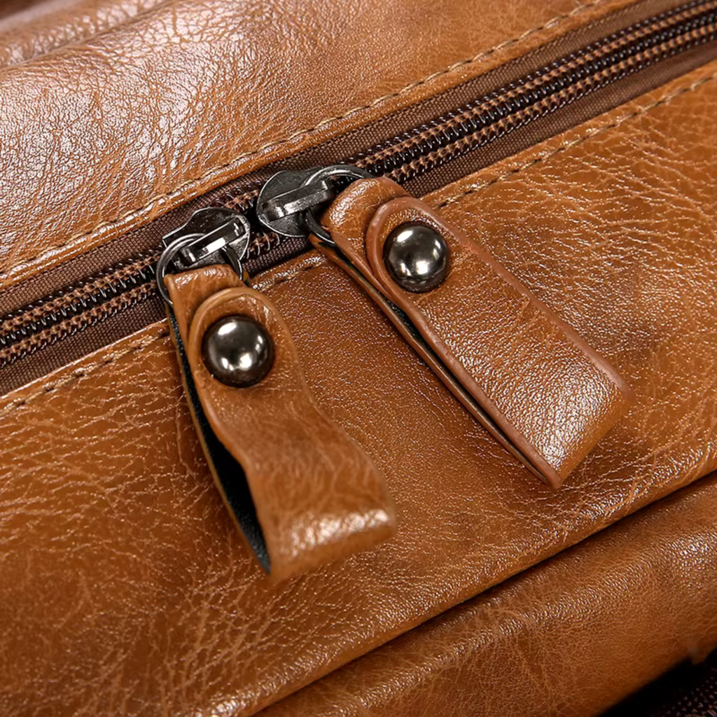 Sac à Dos en Cuir Homme Marron Foncé | Raphaël