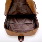 Sac à Dos en Cuir Homme Marron Foncé | Raphaël
