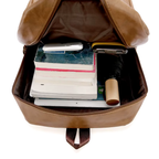 Sac à Dos en Cuir Homme Marron Foncé | Raphaël