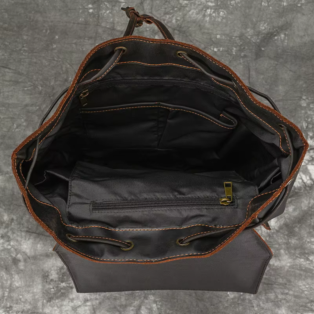 Sac à Dos Cuir Homme Marron | Bastien