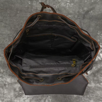 Sac à Dos Cuir Homme Marron | Bastien