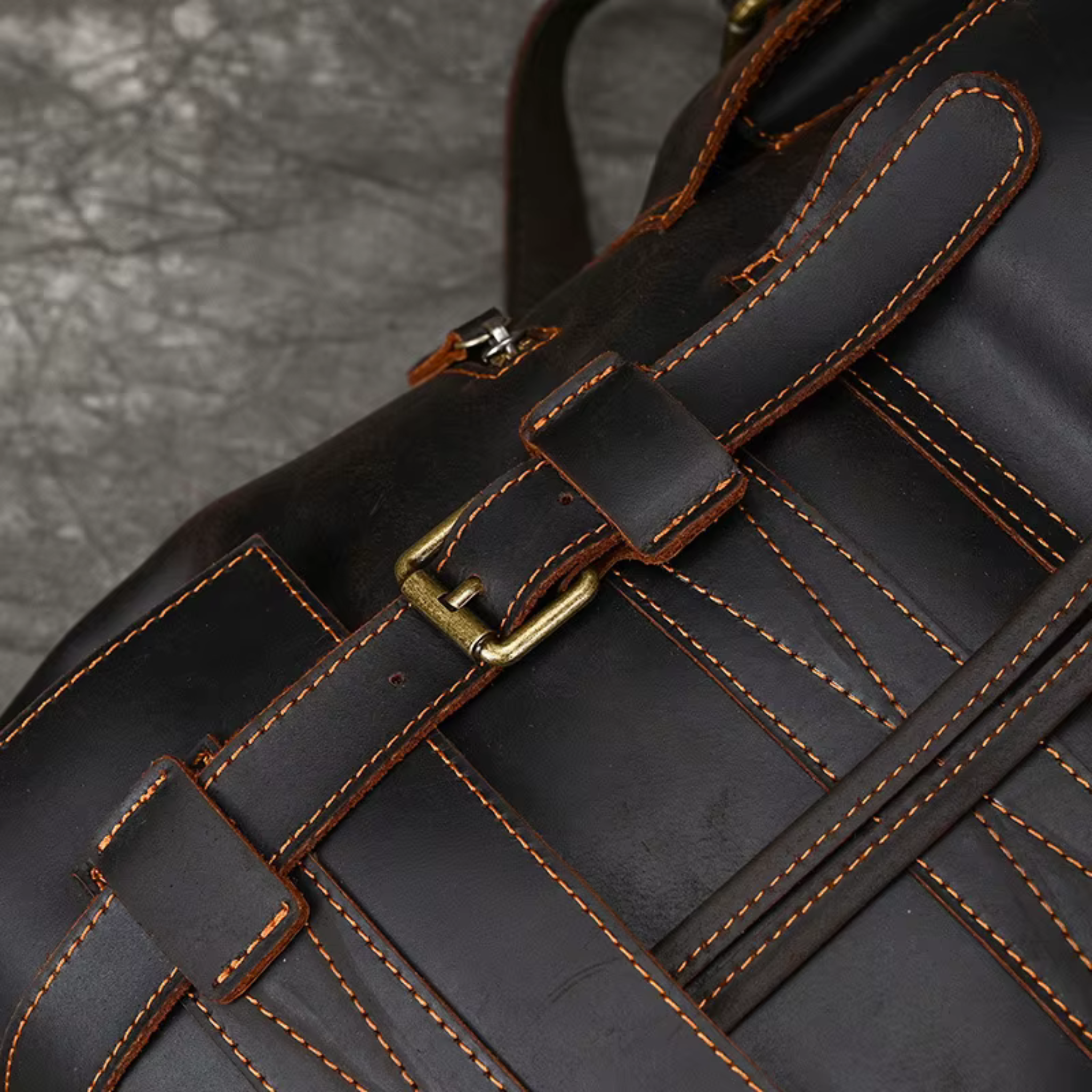 Sac à Dos Cuir Homme Marron | Bastien