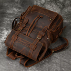 Sac à Dos Cuir Homme Marron | Bastien