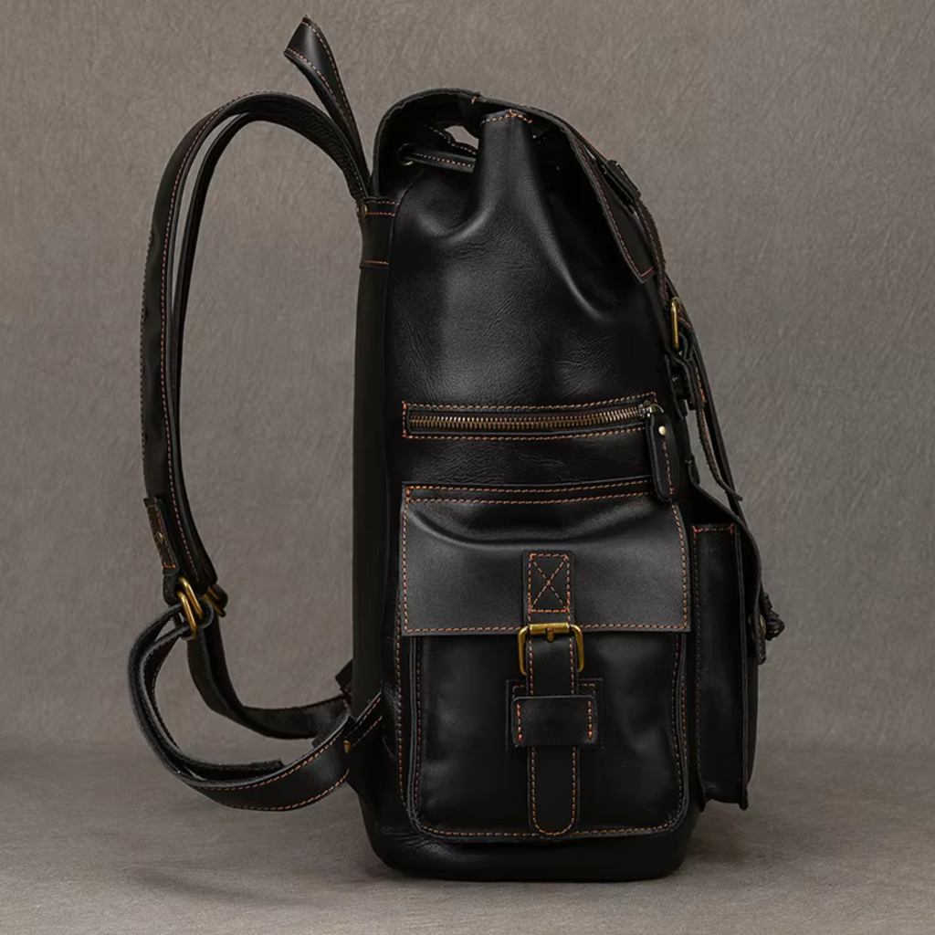 Sac à Dos Cuir Homme Marron | Bastien