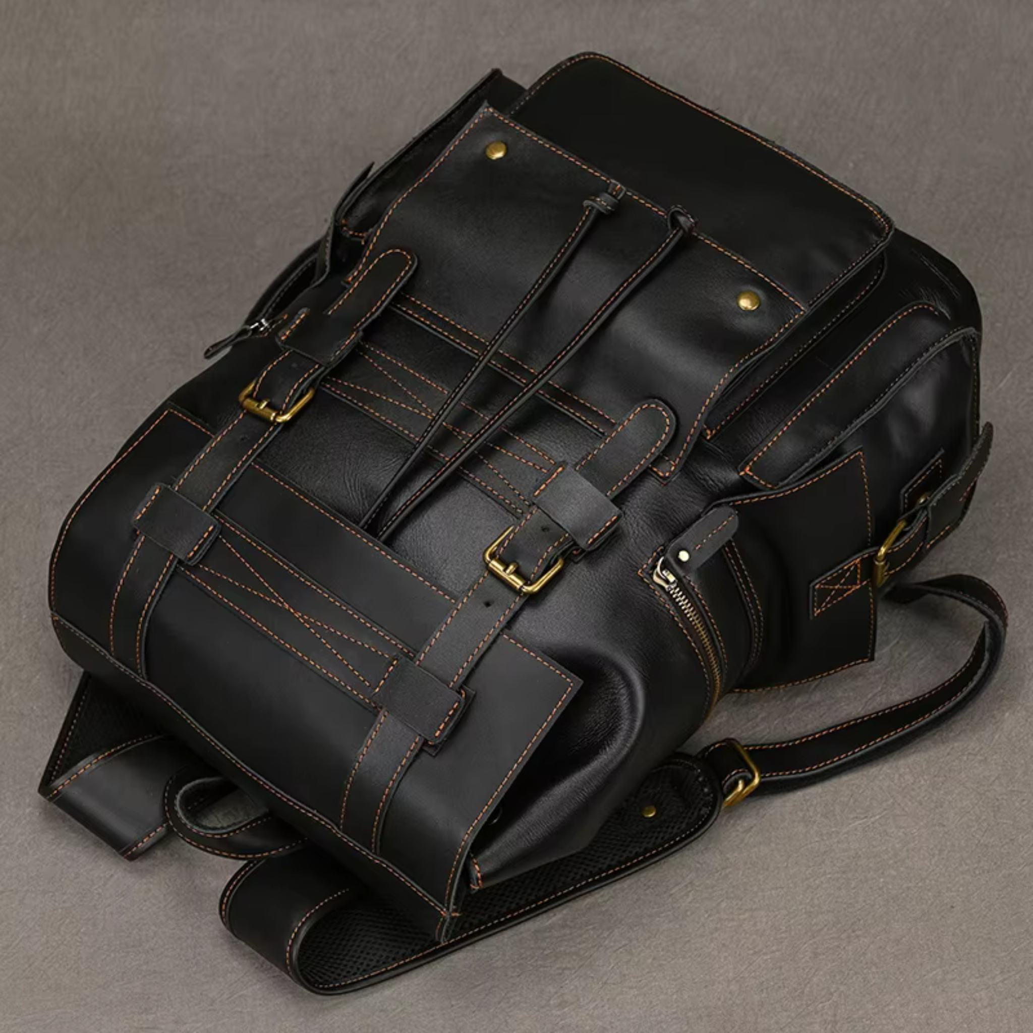 Sac à Dos Cuir Homme Marron | Bastien