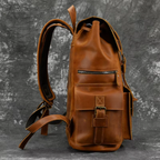 Sac à Dos Cuir Homme Marron | Bastien
