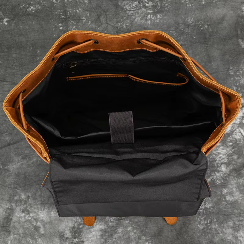 Sac à Dos Cuir Homme Marron | Bastien