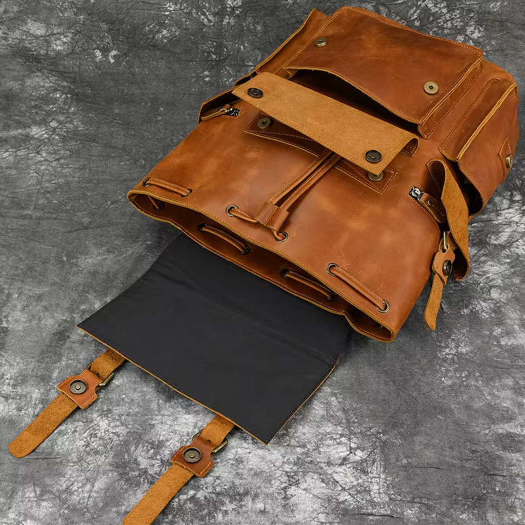 Sac à Dos Cuir Homme Marron | Bastien
