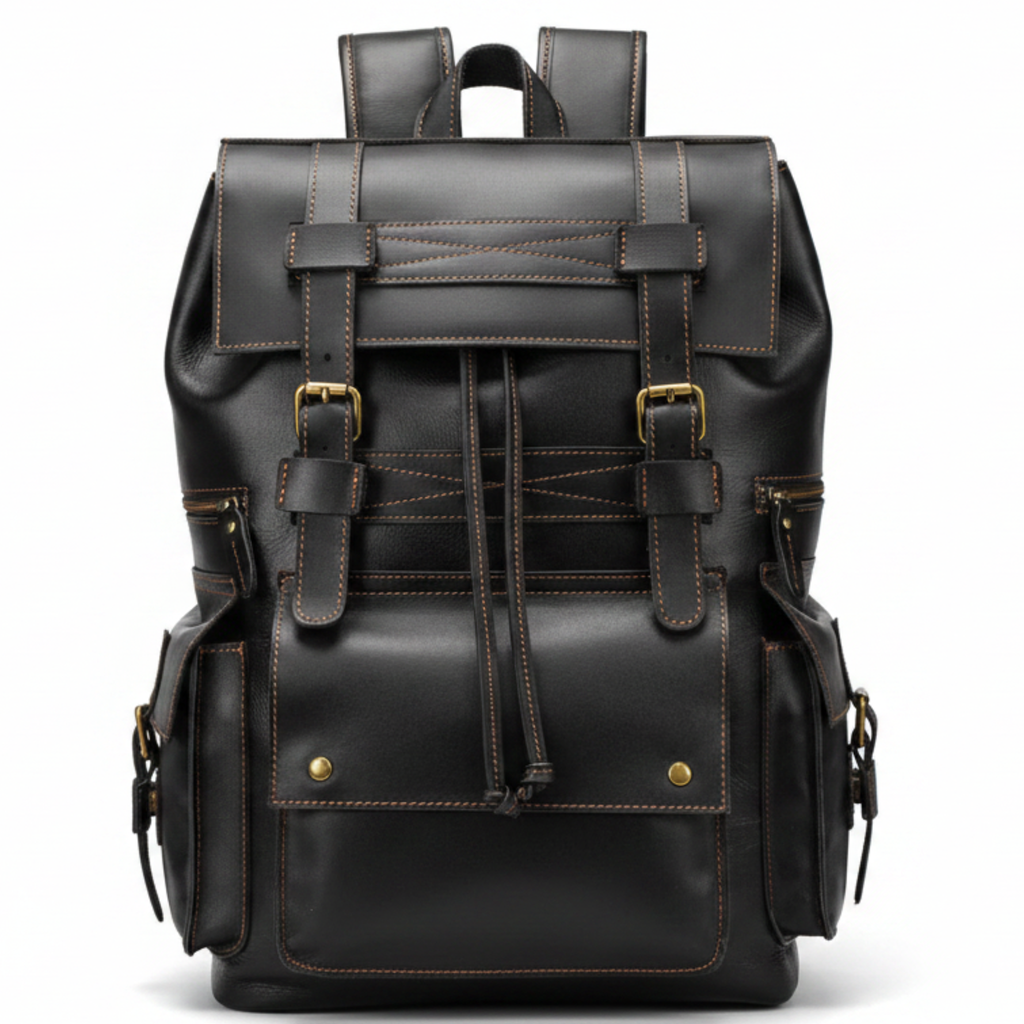 Sac à Dos Cuir Homme Marron | Bastien