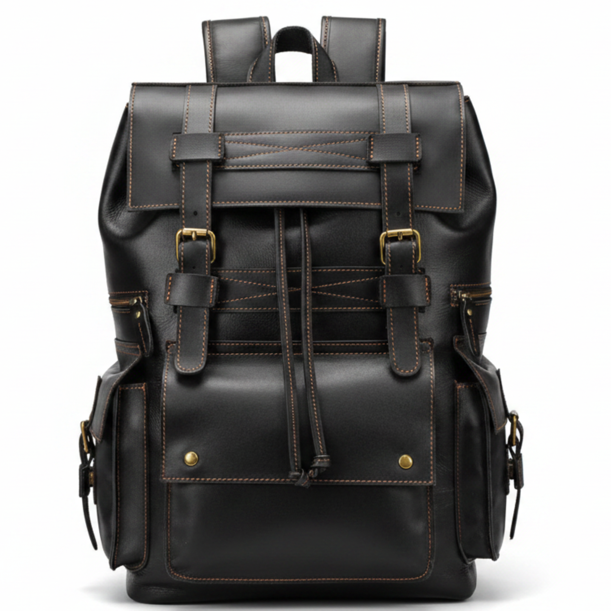 Sac à Dos Cuir Homme Marron | Bastien