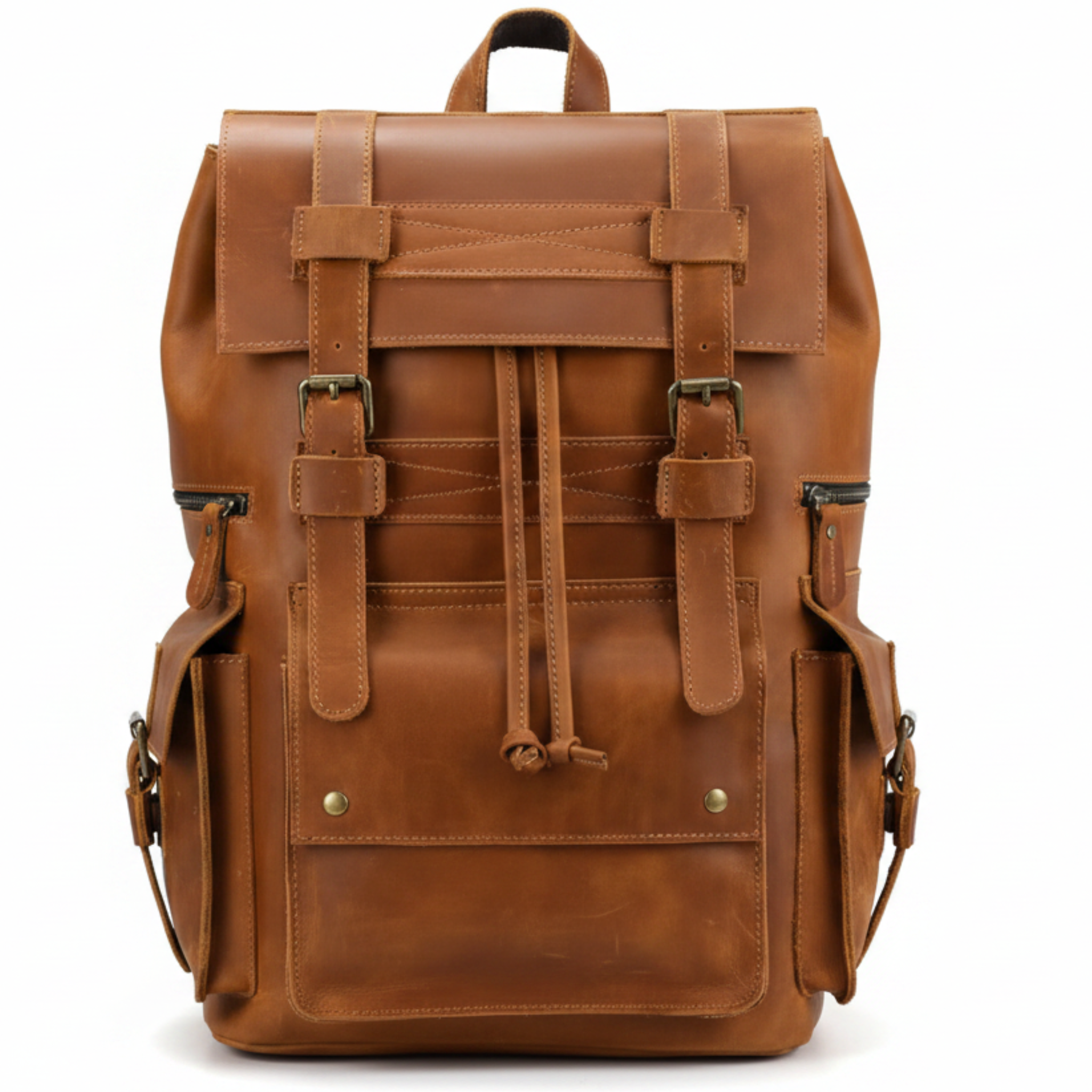 Sac à Dos Cuir Homme Marron | Bastien