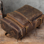 Sac à Dos Cuir Homme Marron Vintage | Léon