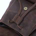 Sac à Dos Cuir Femme Vintage Café | Chloé