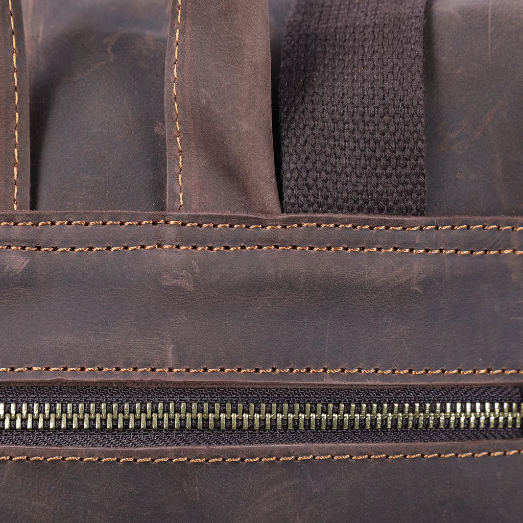 Sac à Dos Cuir Femme Vintage Café | Chloé
