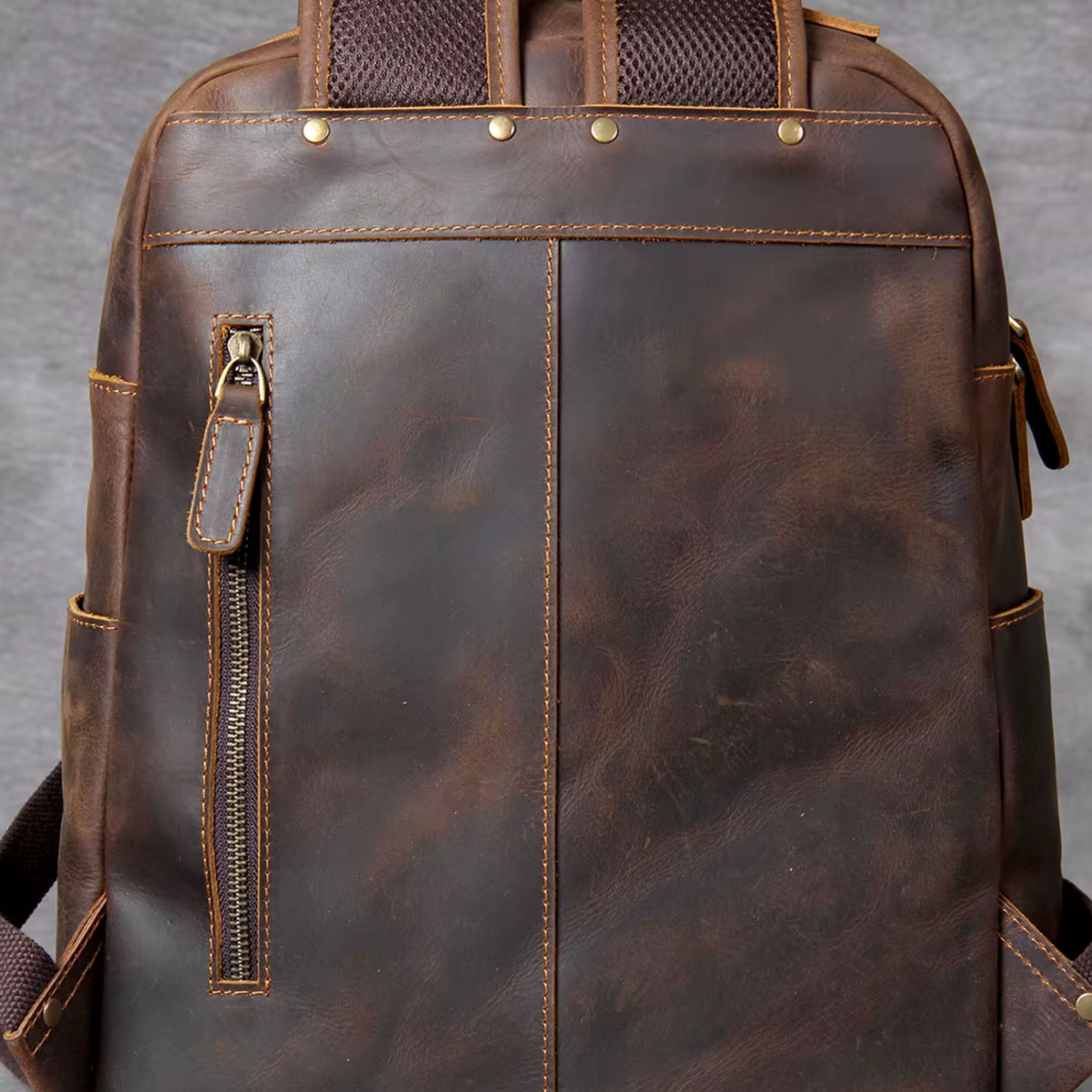 Sac à Dos Cuir Homme Café | Bastien II
